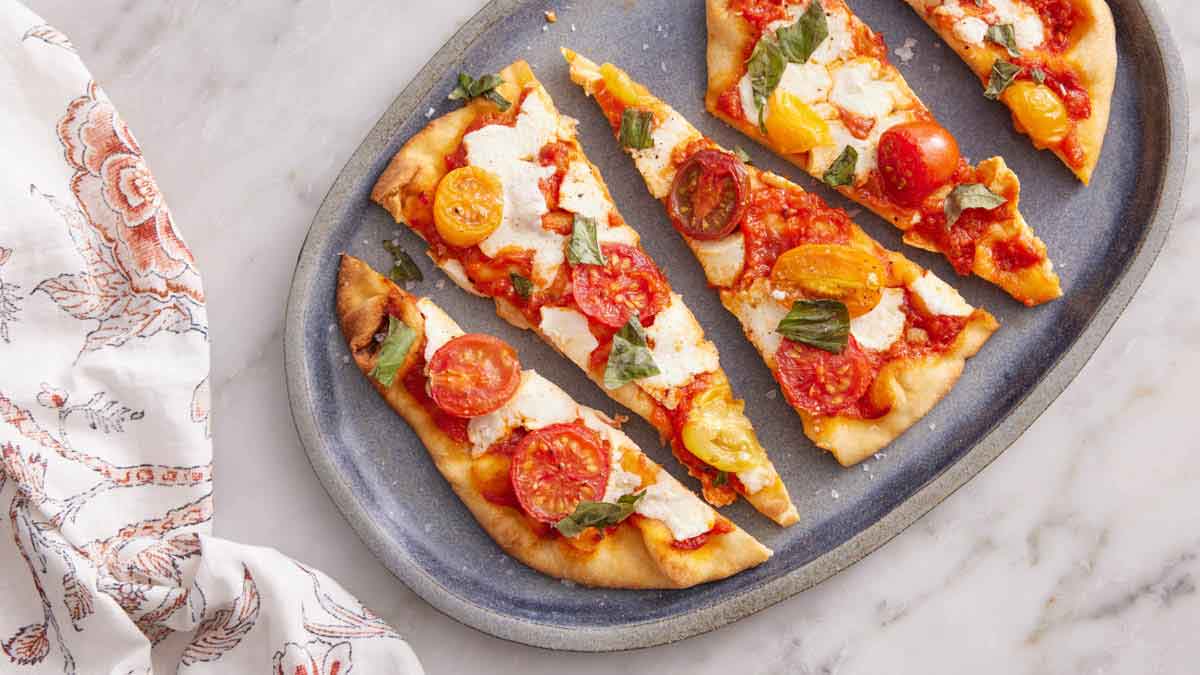 Friday Night Flatbread Pizza (Air Fryer Style!)
