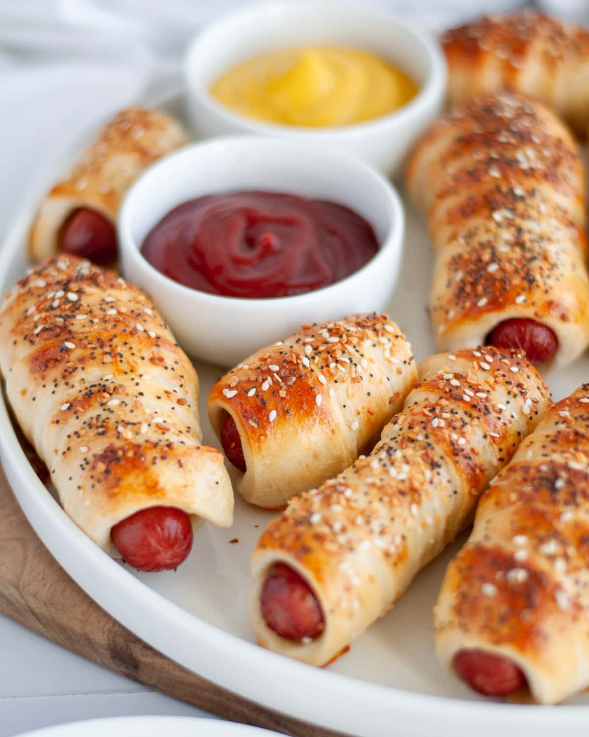 Summertime Fun: Turkey Dogs in a Blanket with Party Mix Beans